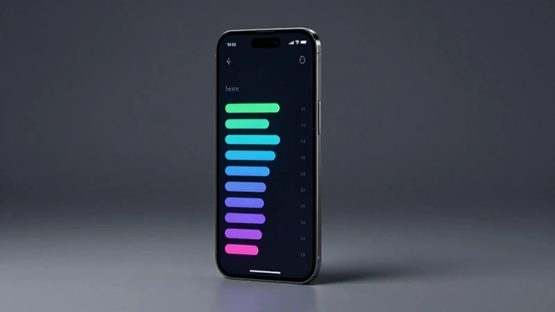Teléfono Android con luz suave y señal