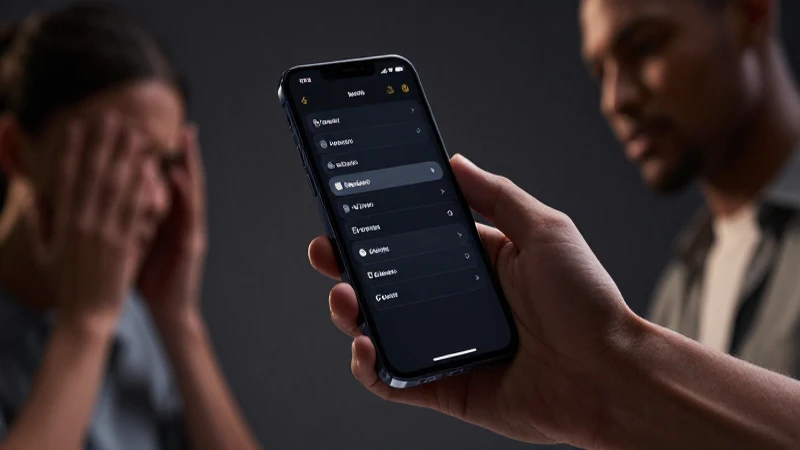 Frustración ante la configuración del smartphone moderno