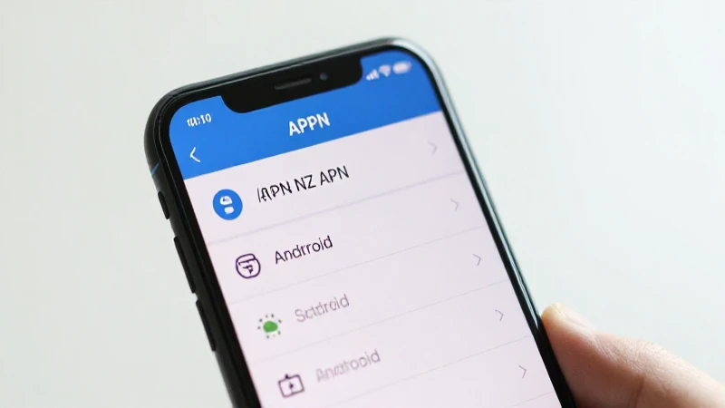 Configura la APN móvil en tu Android
