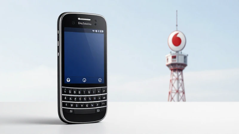 BlackBerry en estudio con luz natural suave