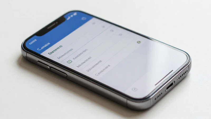 Smartphone mostrando ajustes de red, luz suave