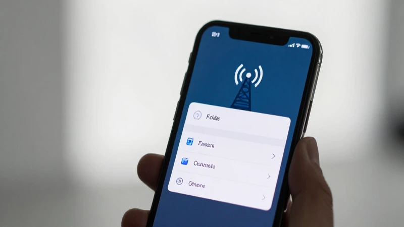 Pantalla muestra ajustes celulares con arte digital