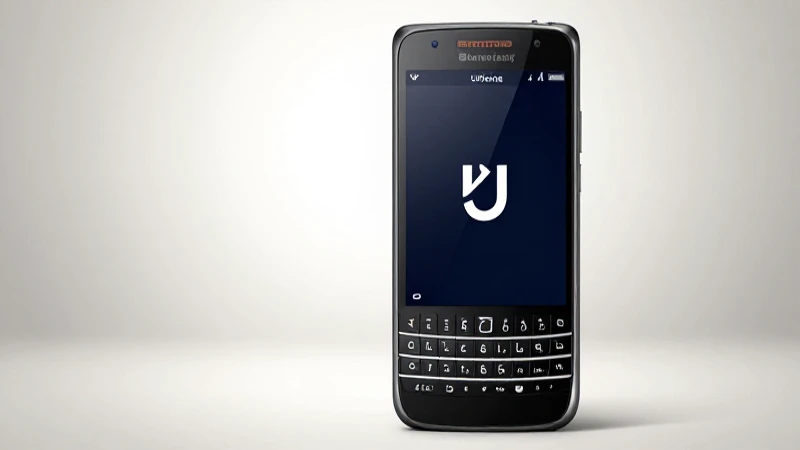 Guía Completa de Configuración APN para Ufone en Pakistán 4 Fotografía limpia de BlackBerry en estudio