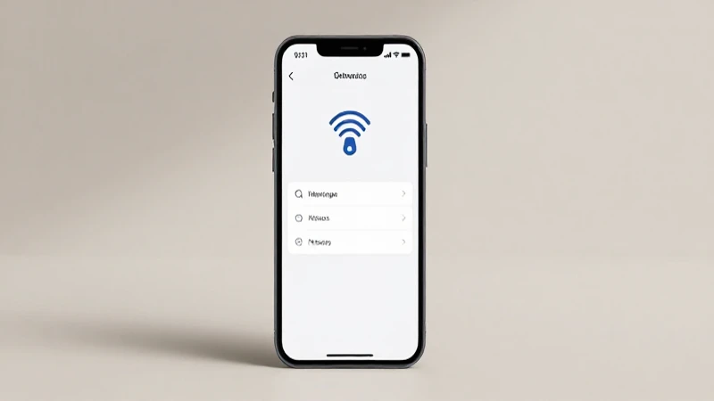 Teléfono mostrando ajustes con luz suave