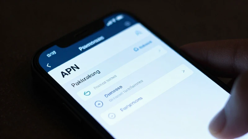 Configuración Zong: detalles de APN y balance