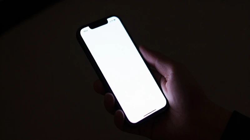 Cercana foto del iPhone con luz suave
