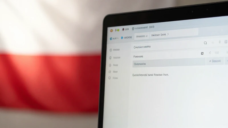 Pantalla muestra ajustes de red con luz cálida