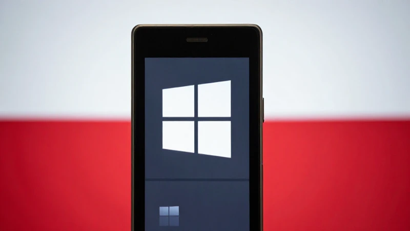 Configuración Completa de APN Poland MMS Play para Windows Phone 4 Fondo polaco con Windows Phone borroso