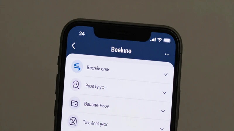 Configuración Completa de APN Ru iOS Beeline KZ 3 Smartphone muestra menú con icono Beeline
