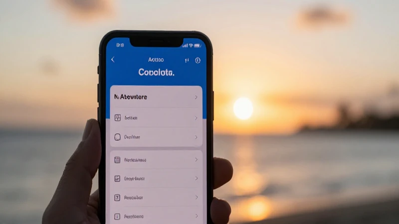 Configuración Completa de APN Saint Lucia Flow LC 3 Teléfono muestra ajustes al atardecer caribeño