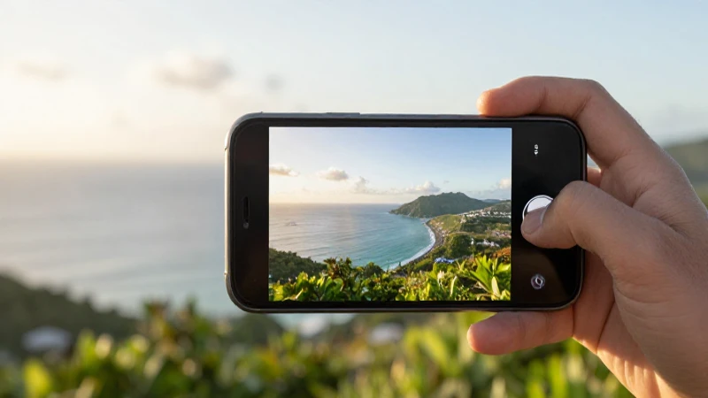 Fotografía tropical con foco suave