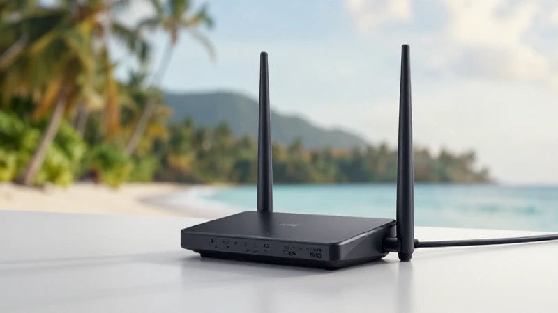 Conectividad de Seychelles Cable Wireless, simple y efectiva