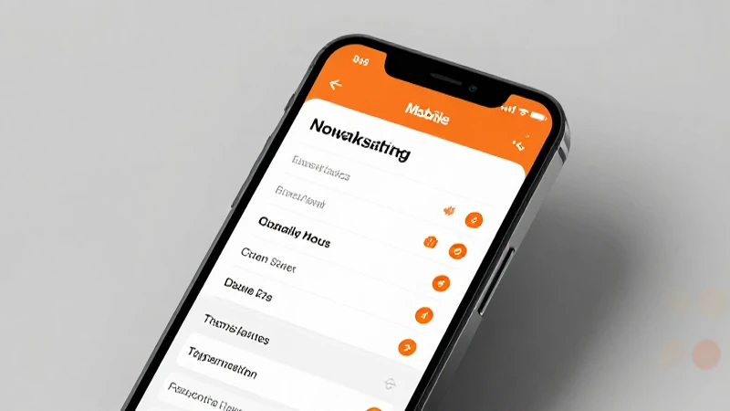 Complete Guide to APN Slovakia Orange SK Settings 4 Muestra menú redes móviles con señal naranja