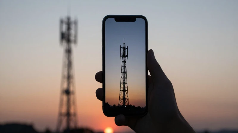 Comprehensive Guide to Cell C APN Settings for Android 4 Smartphone iluminado contra torres al atardecer