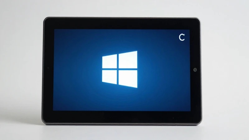 Teléfono Windows con luz suave y desenfoque