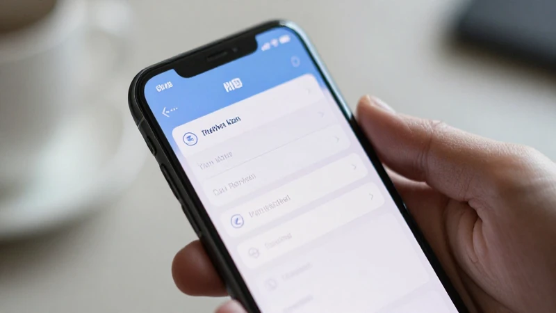 Smartphone muestra ajustes con suave brillo