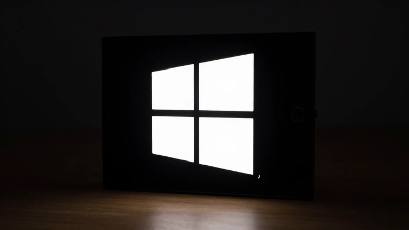Luz suave ilumina silueta de Windows Phone y MTN