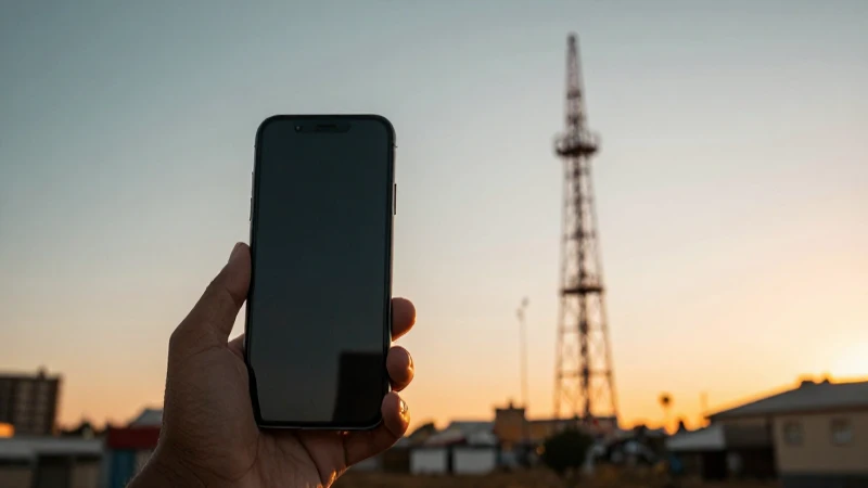 iPhone dorado al atardecer con luz cinematográfica