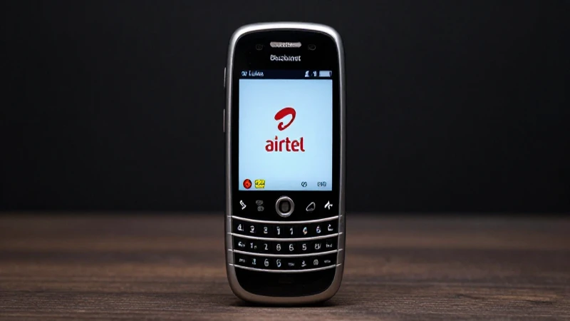Smartphone con poca luz y fondo difuso