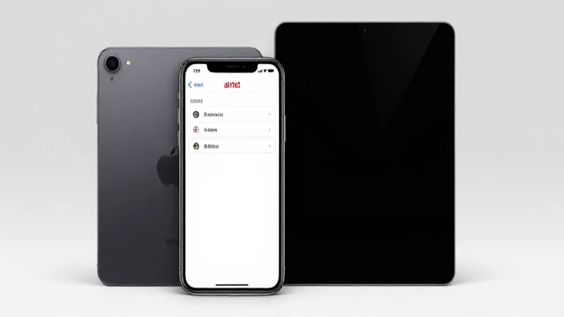 Teléfono e iPad muestran ajustes luminosos