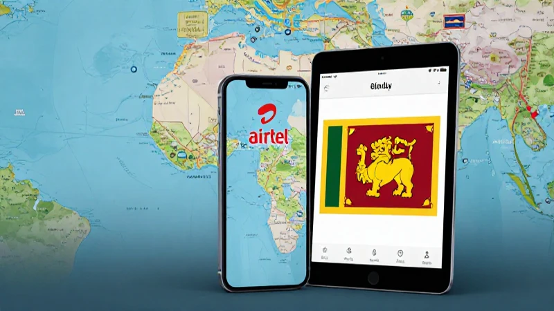 Iluminación cinematográfica de iPhone sobre mapa