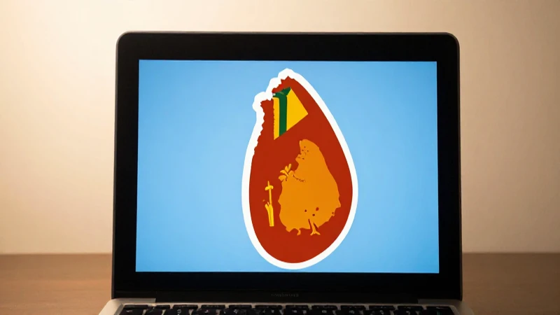 Iluminación cálida sobre mapa de Sri Lanka-Windows Phone