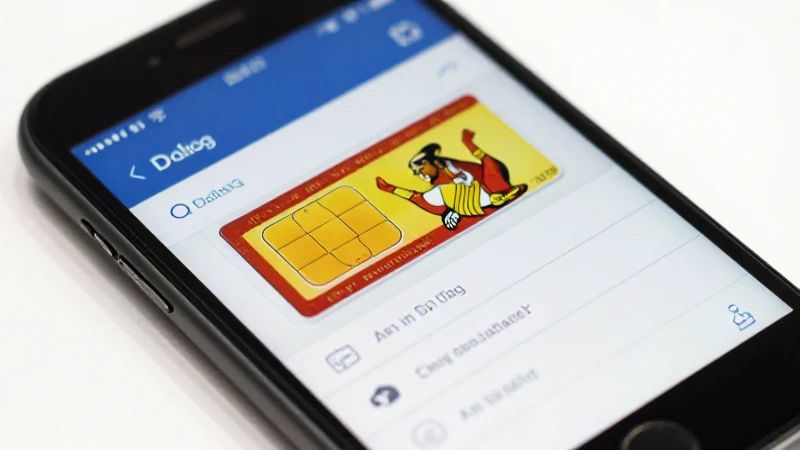 Guía Completa Sobre APN SriLanka Dialog Configuraciones Automáticas 4 Teléfono muestra ajustes con SIM Dialog