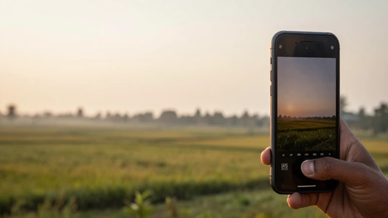 Un iPhone captura luz cálida en Sri Lanka