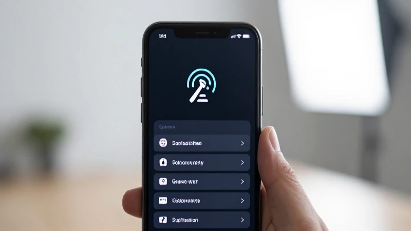 Smartphone mostrando opciones con señal satelital