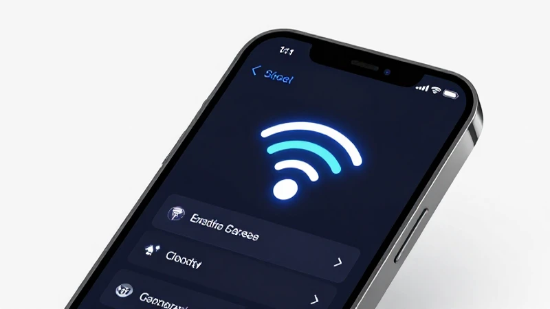 Guía Completa de APN Thailand TrueMoveH APN Settings 3 Celular con ajustes, red e iluminación suave