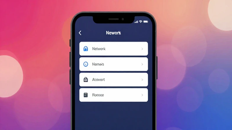 APN TIGO EL SALVADOR 5G: ¡DESCUBRE cómo CONFIGURAR! 6 Pantalla móvil con ajustes y fondo vibrante