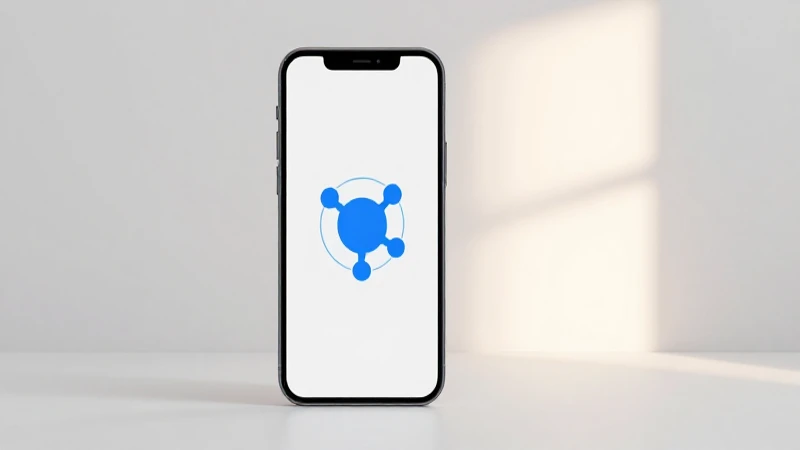 Celular iOS en estudio, luz suave