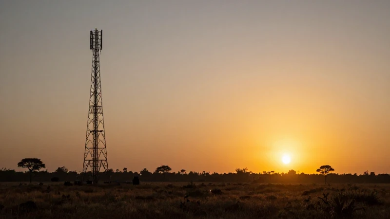 Configuración Completa de APN Uganda MTN UG para Conexiones 5G 5 Amanecer dorado en la sabana ugandesa