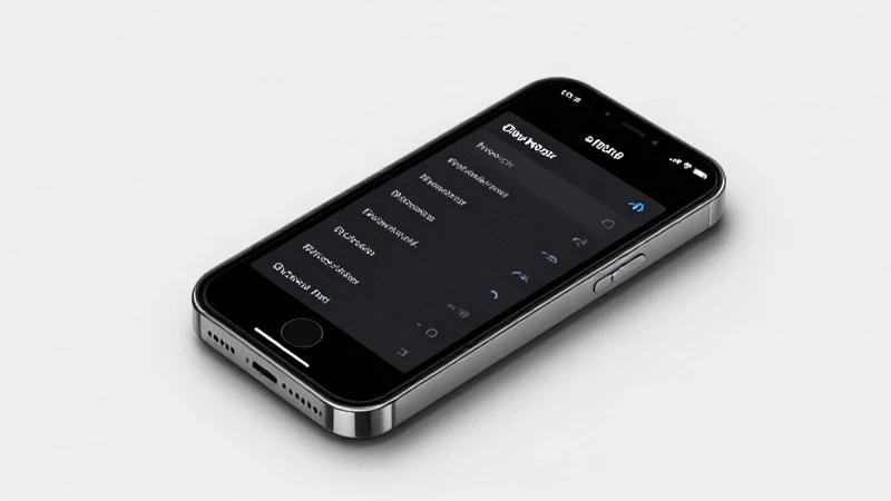 Smartphone mostrando ajustes de red e iluminación