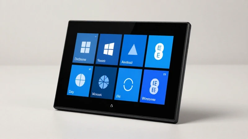 Teléfono Windows conectado a la red EE