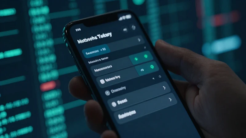 Smartphone muestra datos con iluminación cinematográfica