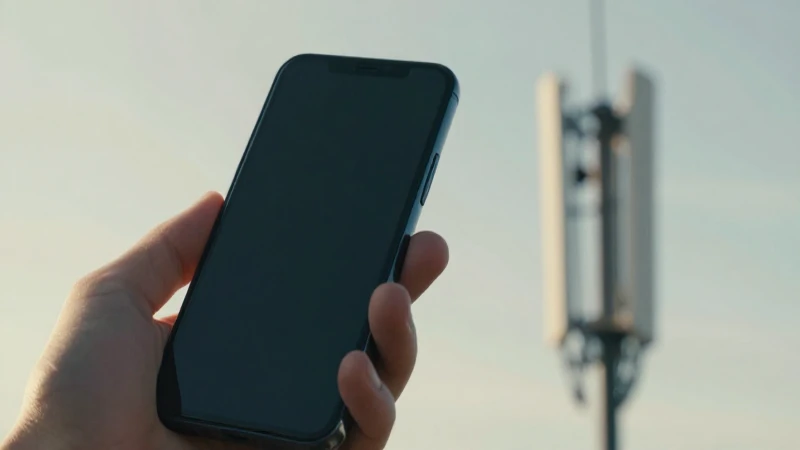 Smartphone Android con luz suave cinematográfica