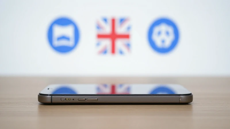Un iPhone sobre la mesa, luz suave