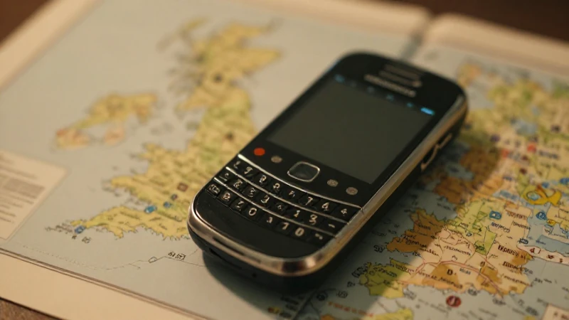 Guía Completa sobre APN UK: Three UK y BlackBerry 3 BlackBerry antiguo, enfoque suave y cercano