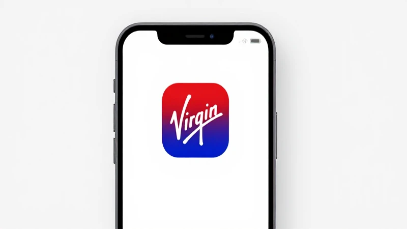 Guía Completa para Configurar APN UK Virgin Mobile en iPhone 4 Imagen minimalista de iPhone con logo Virgin