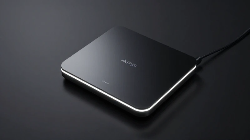 Router negro moderno, diseño minimalista y elegante