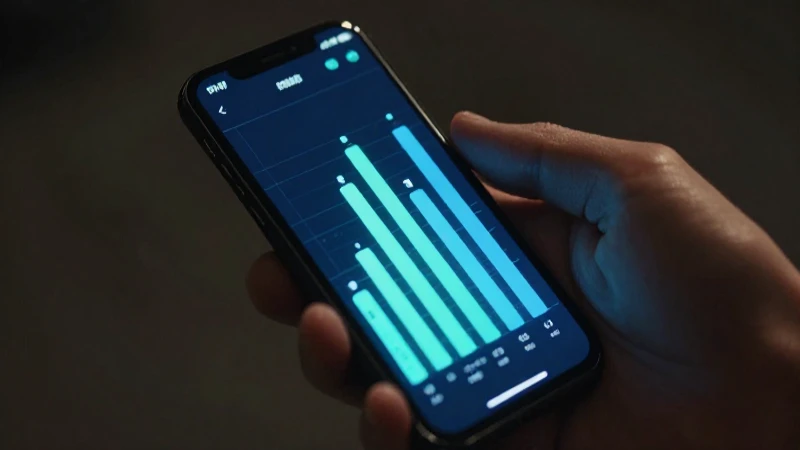 Teléfono móvil muestra señal con brillo cinematográfico