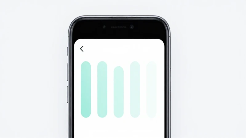 Teléfono Android, señal débil, luz suave