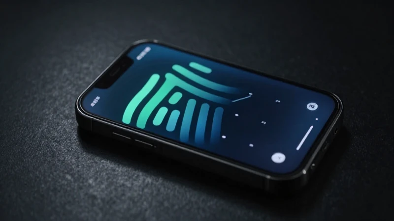 Iluminación suave para iPhone con señal celular