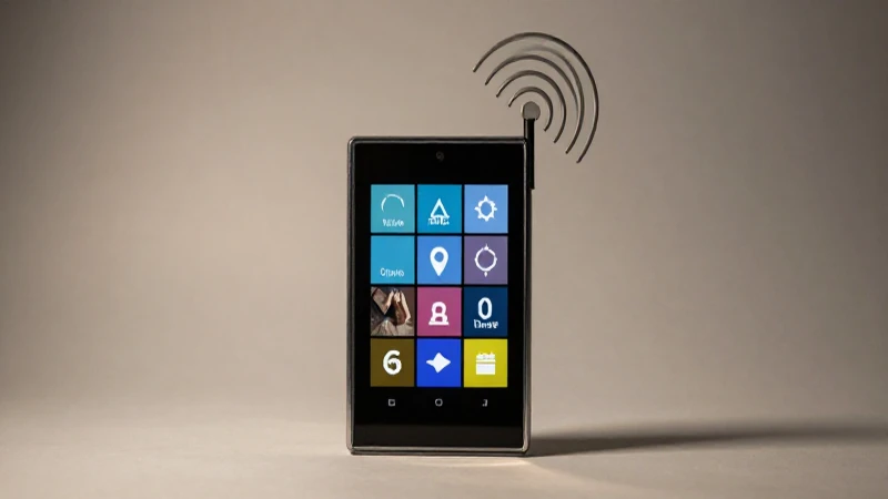 Iluminación suave en un Windows Phone antiguo