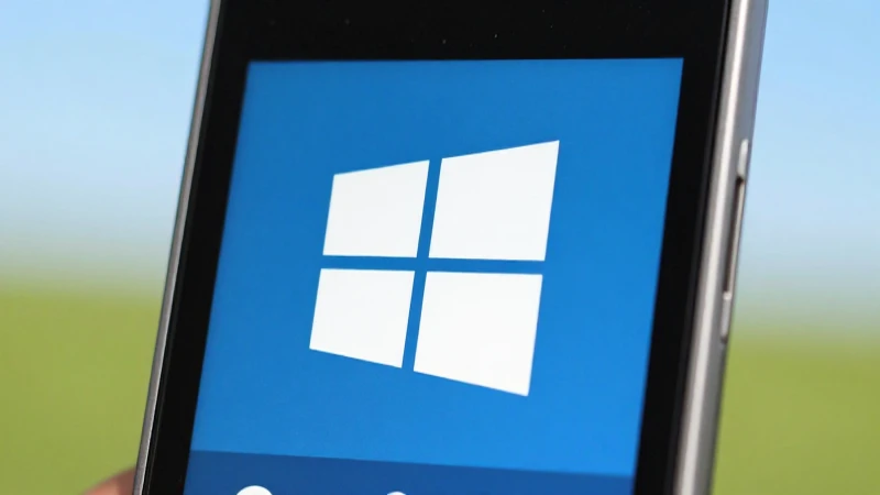 Imagen vibrante de Windows Phone con detalles