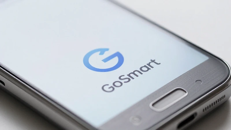 Teléfono Android en primer plano con detalle