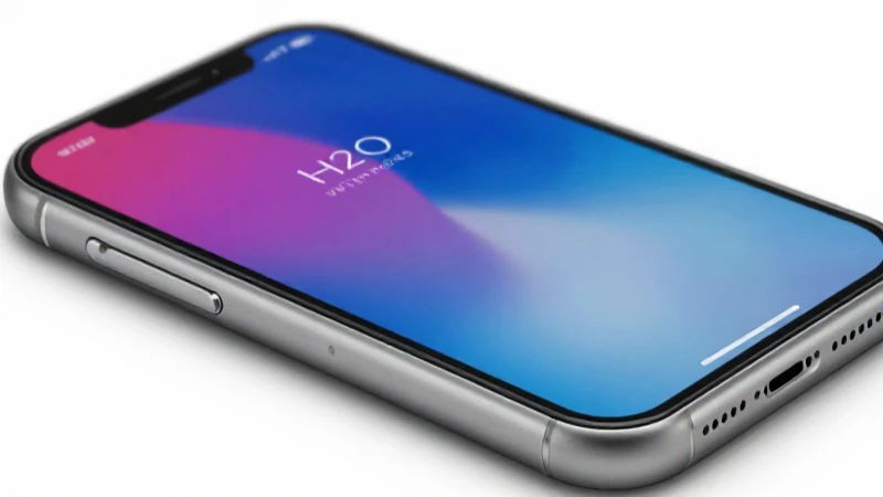 Fotografía vibrante del iPhone con enfoque suave