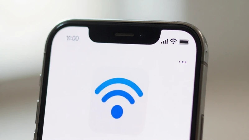 Estética moderna del iPhone con luz suave