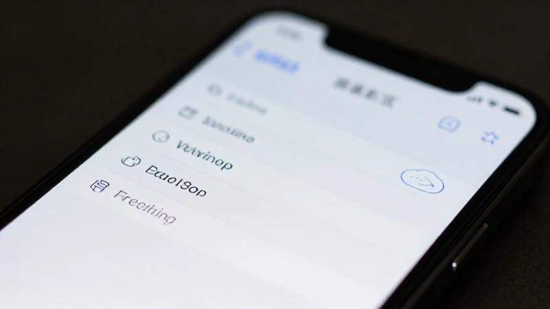 Macro del iPhone mostrando opciones de ajuste